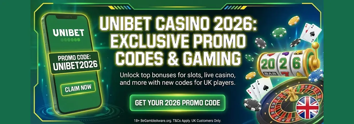 Unibet promo code for 2026 UK bonuses